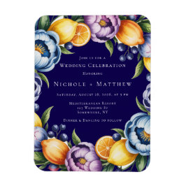 Ímã Casamento de Buquês de Citros do Mediterrâneo