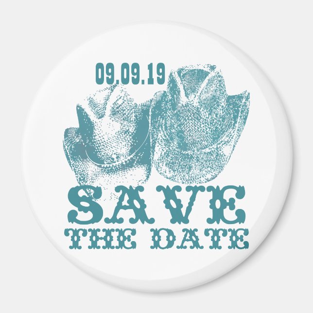 Imã Casamento de Fazenda do Ranch de Cavalo Ocidental  (Frente)