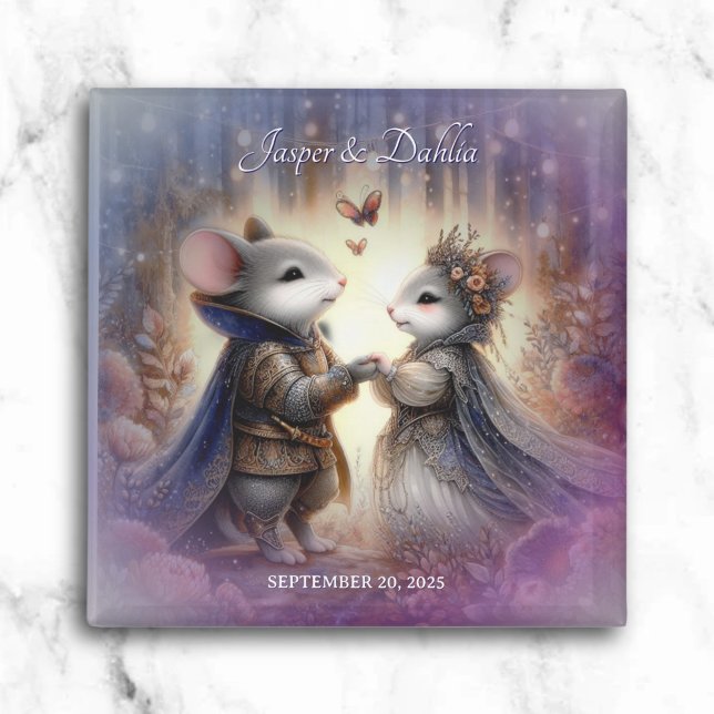 Imã Casamento de Floresta Encantada de Fairytale Renas (Criador carregado)