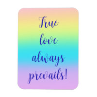 Casamento de Gradiente Grande Pastel Rainbow