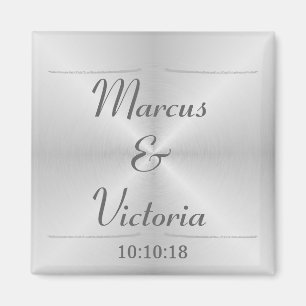 Imã Casamento de metal com escovas modernas