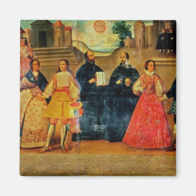 Imã Casamento duplo entre duas mulheres incas (Frente)