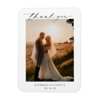 Casamento Elegante Branco e Negro Clássico Obrigad