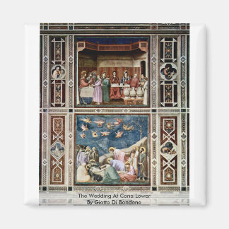 Imã Casamento Em Cana Inferior Por Giotto Di Bondone
