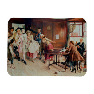 Ímã Casamento em Fleet Street, 1898 (óleo em canvas)