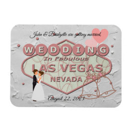 Ímã Casamento em Las Vegas Foto Magnet