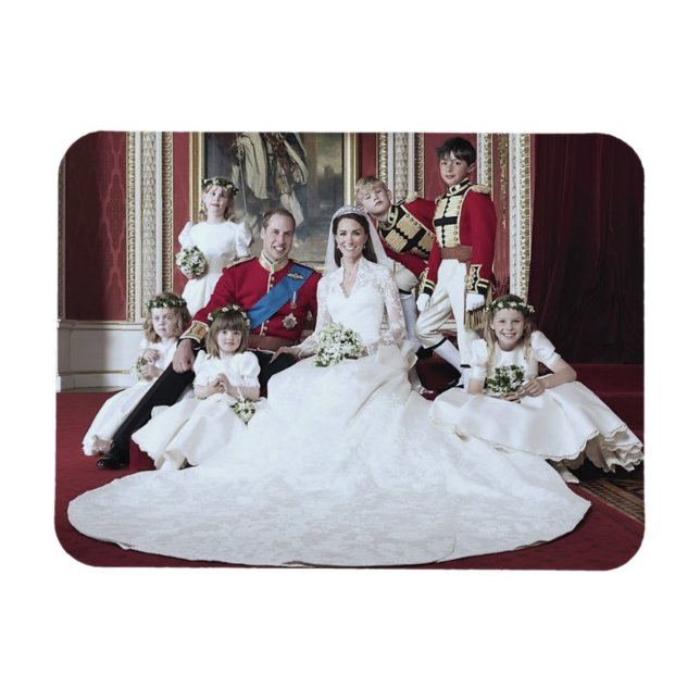 Ímã Casamento entre o Príncipe William e Catherine Mid (Horizontal)