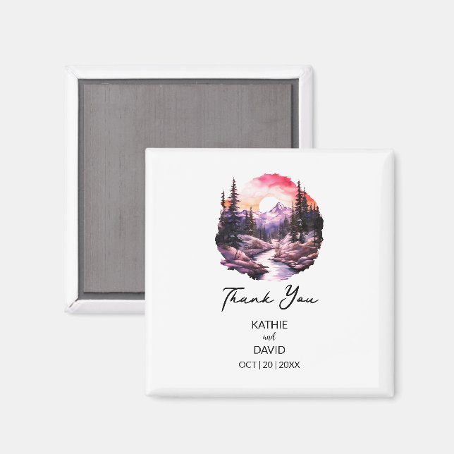 Imã Casamento Favorece Aventura de Natal Fora do Casam (Front/Back)