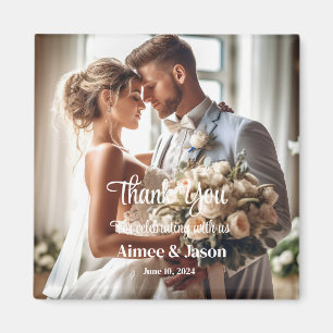 Imã Casamento Obrigado Magnet