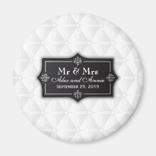 Imã Casamento Personalizado Luxurioso   Magnet
