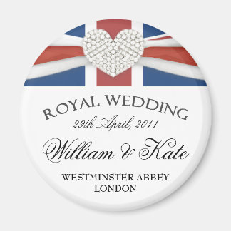 Imã Casamento Real - William & Kate Keepsasaame Magnet