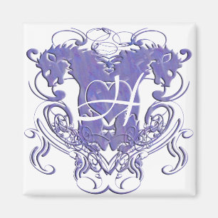 Imã Casamento Renascença Leão Rampante