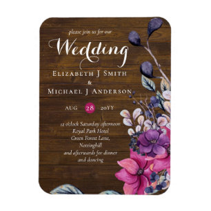 Ímã Casamento Russo da Floresta Floral