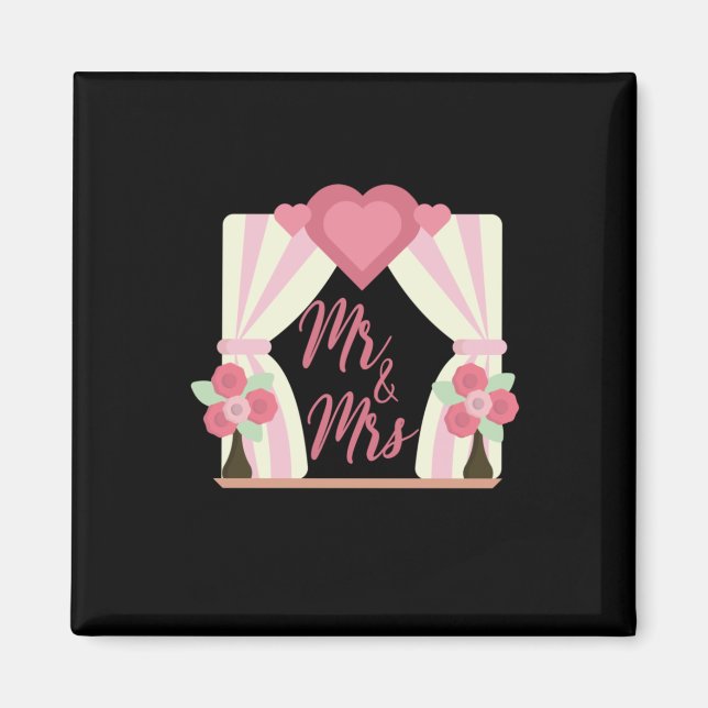Imã Casamento Senhor e Senhora (Frente)