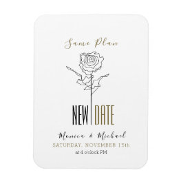 Ímã Casamento Simples Adiado Alterar A Data