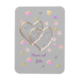 Ímã Casamento vintage, personalizado