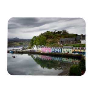 Ímã Casas coloridas em Portree, Skye