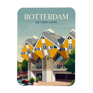 Ímã Casas Cubo Holanda