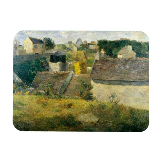 Ímã Casas de Paul Gauguin em Vaugirard (Horizontal)