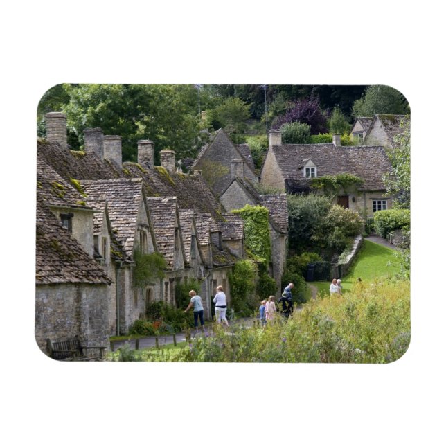 Ímã Casas de pedra Cotswold na vila de (Horizontal)