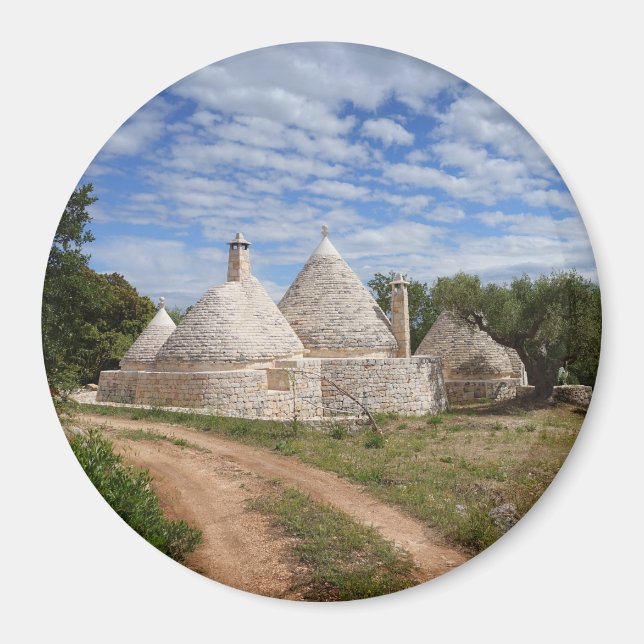Imã Casas de Trulli na Apúlia/Apúlia (Frente)