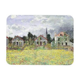 Ímã Casas em Argenteuil Claude Monet
