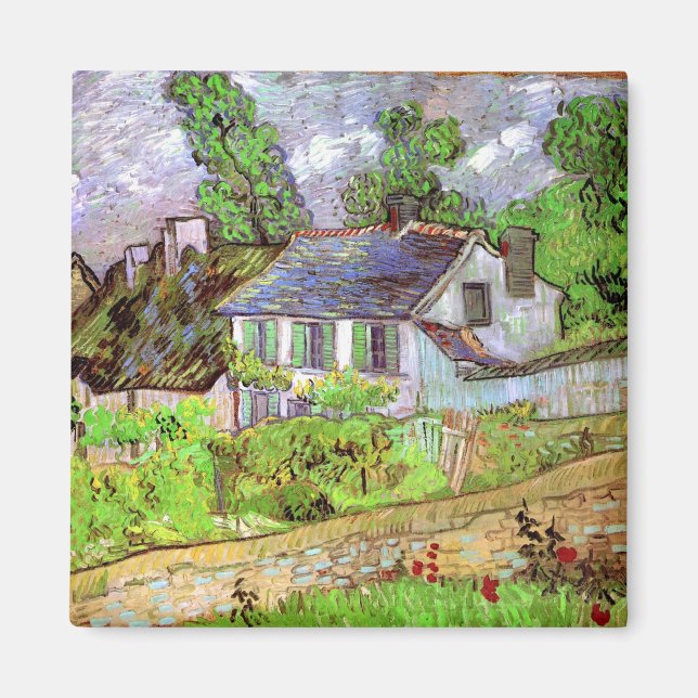 Imã Casas em Auvers, Vincent van Gogh (Frente)