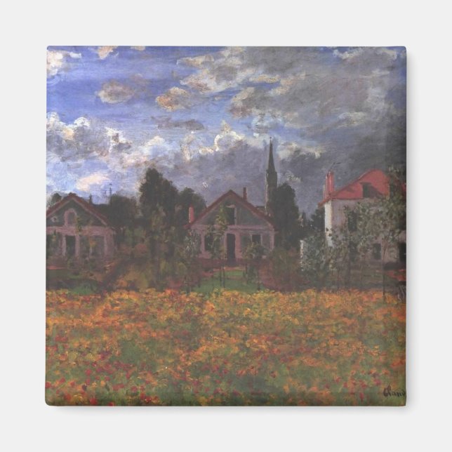 Imã Casas Na Argentina - Claude Monet - 1873 (Frente)
