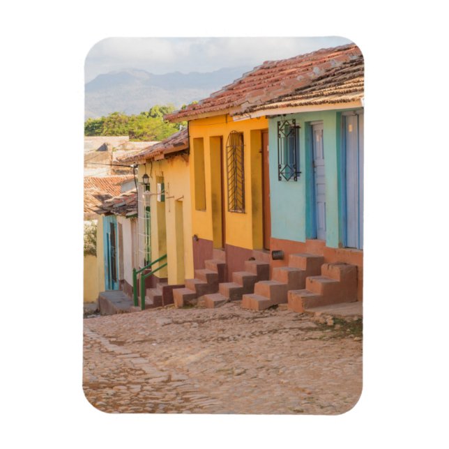 Ímã Casas residenciais, Trinidad, Cuba (Vertical)