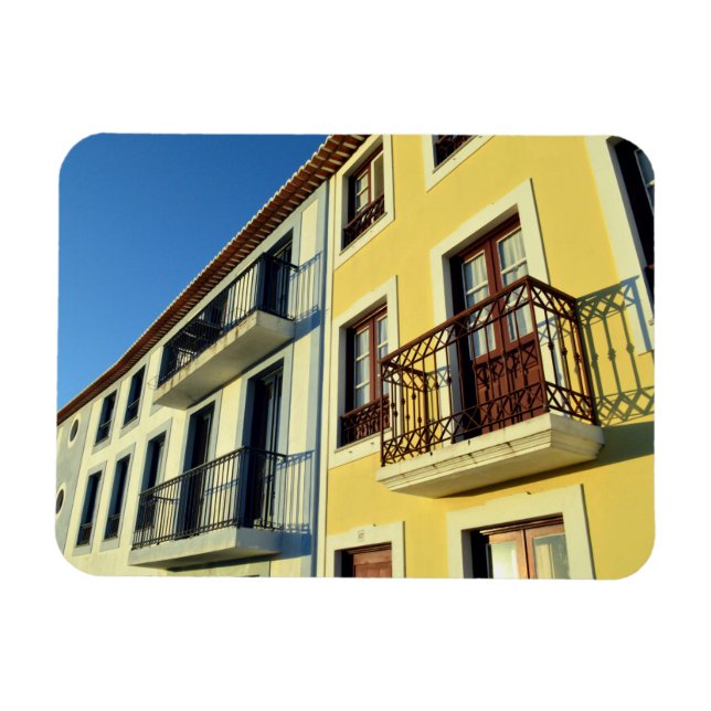 Ímã Casas Tradicionais: Angra do Heroismo, Açores (Horizontal)