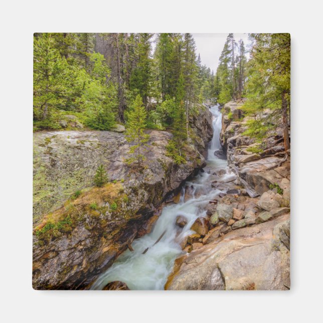 Imã Cascata de cascata e rio (Frente)