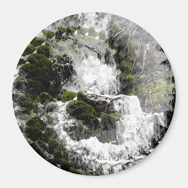 Imã Cascata de inverno....... (Frente)