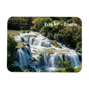 Ímã Cascata no Parque Nacional de Krka - Dalmácia, Cr
