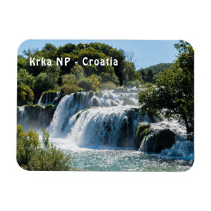Ímã Cascata no Parque Nacional de Krka - Dalmácia, Cr