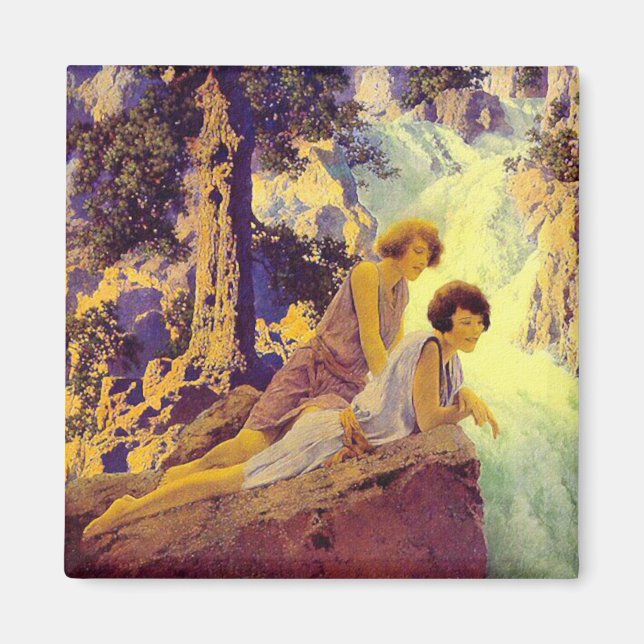 Imã Cascata - por Maxfield Parrish (Frente)