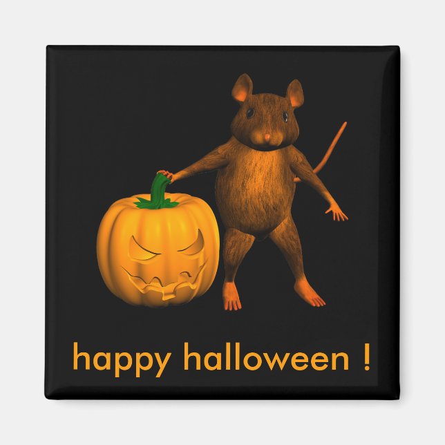 Imã Caseira com Pumpkin (Frente)