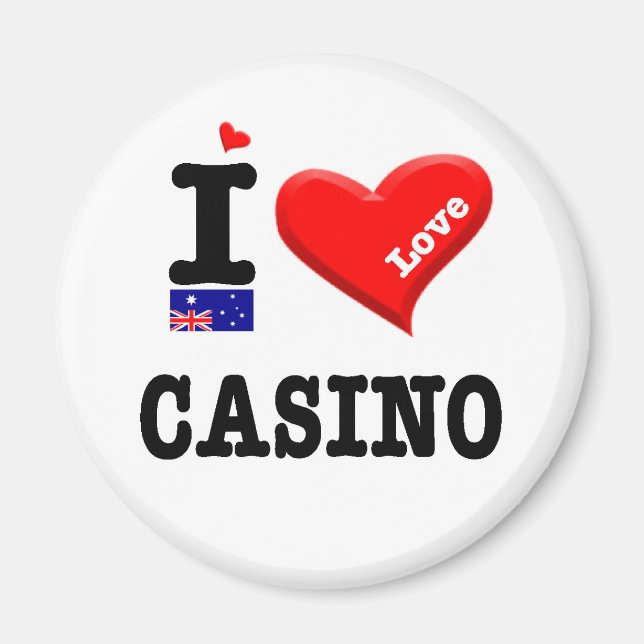 Imã CASINO - Eu Amo (Frente)