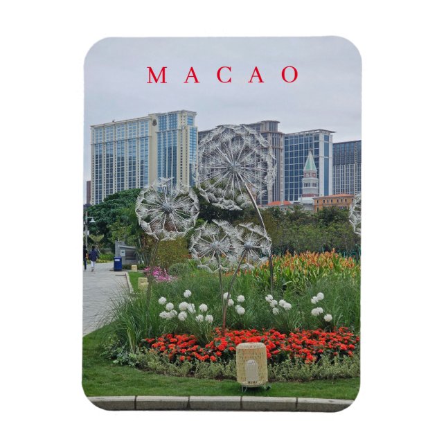 Ímã Casinos de Macau Taipa Cotai veem imã de geladeira (Vertical)