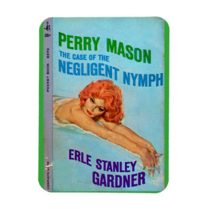 Ímã Caso da capa do livro negligente da ninfa