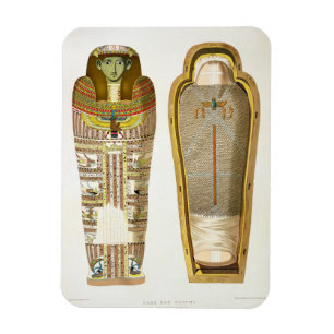 Ímã Caso e mamã em seus cerements de Gizeh, volume