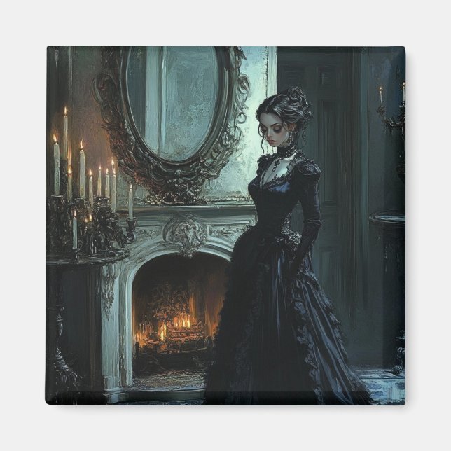 Imã Cassandra Pensando (Frente)