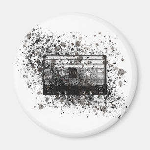 Imã Cassete áudio retro