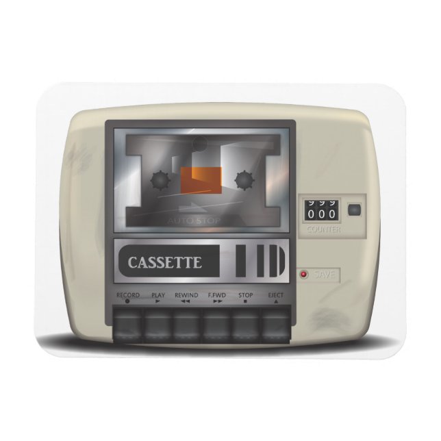 Ímã Cassette (Horizontal)