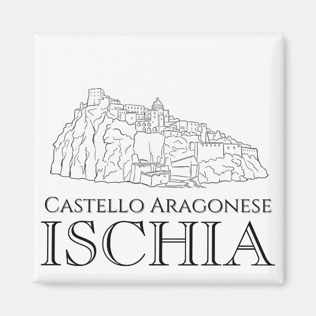 Imã Castello Aragonese, Ischia Viagem (Frente)