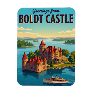 Ímã Castelo Boldt EUA