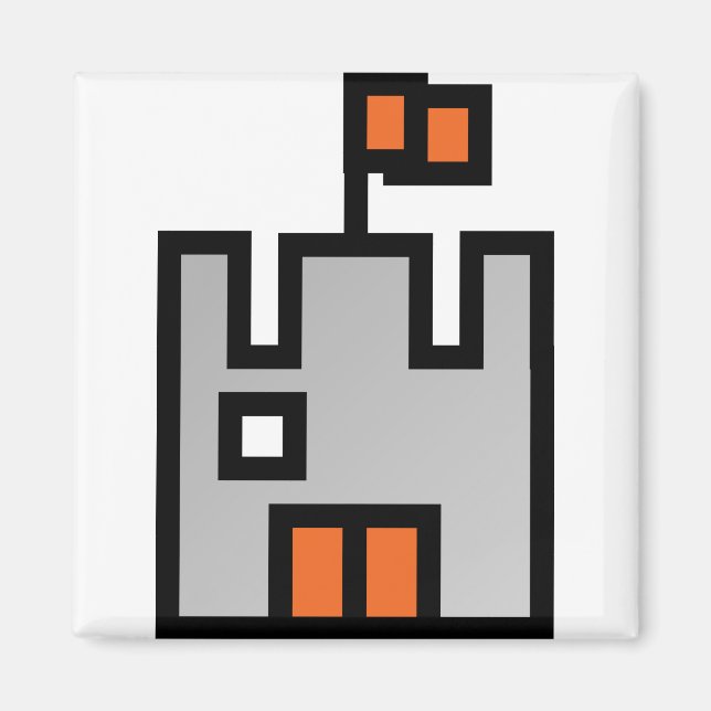 Imã Castelo-castelo (Frente)