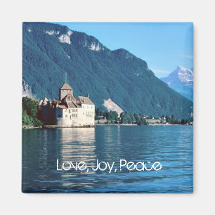 Imã Castelo Chinon, ao lado do lago Genebra 5