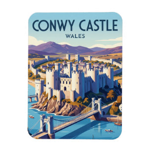 Ímã Castelo Conwy País de Gales