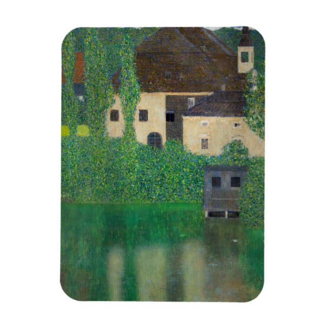 Ímã Castelo de Água de Gustav Klimt (Vertical)