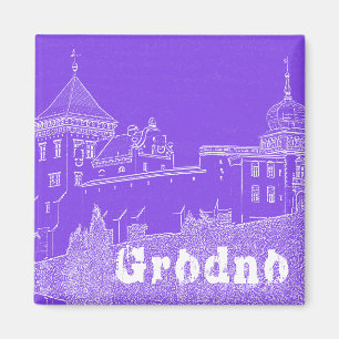 Imã Castelo de Arquitetura da Cidade de Belarus Grodno